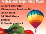 EBox Satin Photo Paper- Microporous