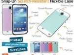 Promate Grosso-S4 Snap-On Scratch-Resistant Flexible