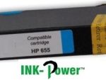 InkPower Generic HP 655 Cyan Ink Cartridge