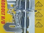 Noble Lockable Pad Bolt latch 125mm Zinc Plated