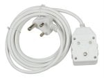 Noble Powerline 10m Multi Plug Coupler Extension Cord Lead