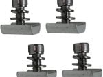 Solarix Rail Nut to Bracket Mount Kit Pack of 4