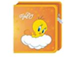 Tweety 40 CD Wallet Colour::ORANGE