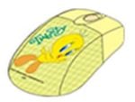 Tweety Optical USB Mouse Colour: Green