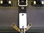 Esquire Anti-Theft Luggage Zipper Strap,