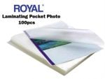 Royal Laminating Pocket Photo 100pcs