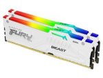 Kingston Fury Beast RGB 64GB (2x32GB) DDR5-6400 CL32 Kit - 1.40V, White