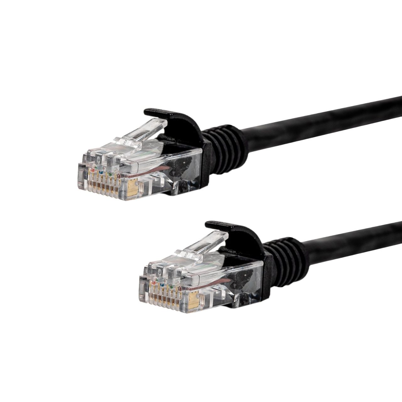 Gizzu Cat6 UTP Fly Lead Ethernet Network Cable 50cm ? Black