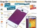 Promate Grosso.N3-Snap-On Scratch-Resistant Flexible Case-Red,