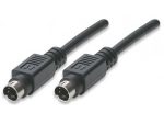 Manhattan S-Video cable 1.8m/6ft ,