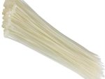 Noble Nylon Cable Ties 3.6 x 200mm Pack of 100 White