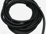 Solarix Flexible Conduit 10mm Diameter PVC Black 5 Metre