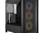 Corsair Frame 4000D RS ARGB Mid-Tower PC Case; 3x RS ARGB PWM Fans; Black.