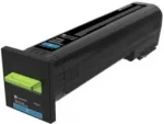 Lexmark CX82x/CX860 Cyan Cartridge Extra Corp