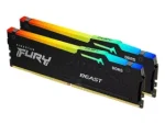 Kingston Fury Beast RGB 64GB (2x32GB) DDR5-6400 CL32 Kit - 1.40V