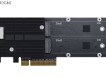 Single Port 10GBASE-T & M.2 SSD Combo Add-in Card; 10 Gbps; Full Duple