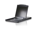 Aten 19-inch 16-port Single Rail LCD KVM Switch