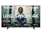 Toshiba 75C350NN 75'' UHD; Resolution : 3840 x 2160; HDMI x 3; USB x 2