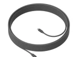 Logitech MeetUp Mic Extension Cable, 10m - Graphite