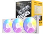 Antec Connect 120 Reverse ARGB PWM Fan 3 Pack - White