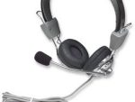 Manhattan Stereo Headset + Microphone with in-line volume control