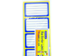 Marlin Colour Border School Labels         ( Pack of 24 )