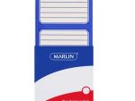 Marlin Blue Border School Labels            ( Pack of 24 )
