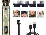 Sokany Professional Cordless Dragon Square Design Hair Trimmer-Square Handle