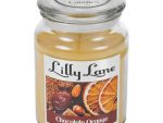 Lilly Lane Chocolate Orange Scented Candle Large Lidded