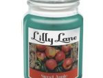 Lilly Lane Sweet Apple Scented Candle Large Lidded Mason