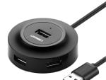UGreen 4-IN 1 USB 2.0 Hub (20777) - Black