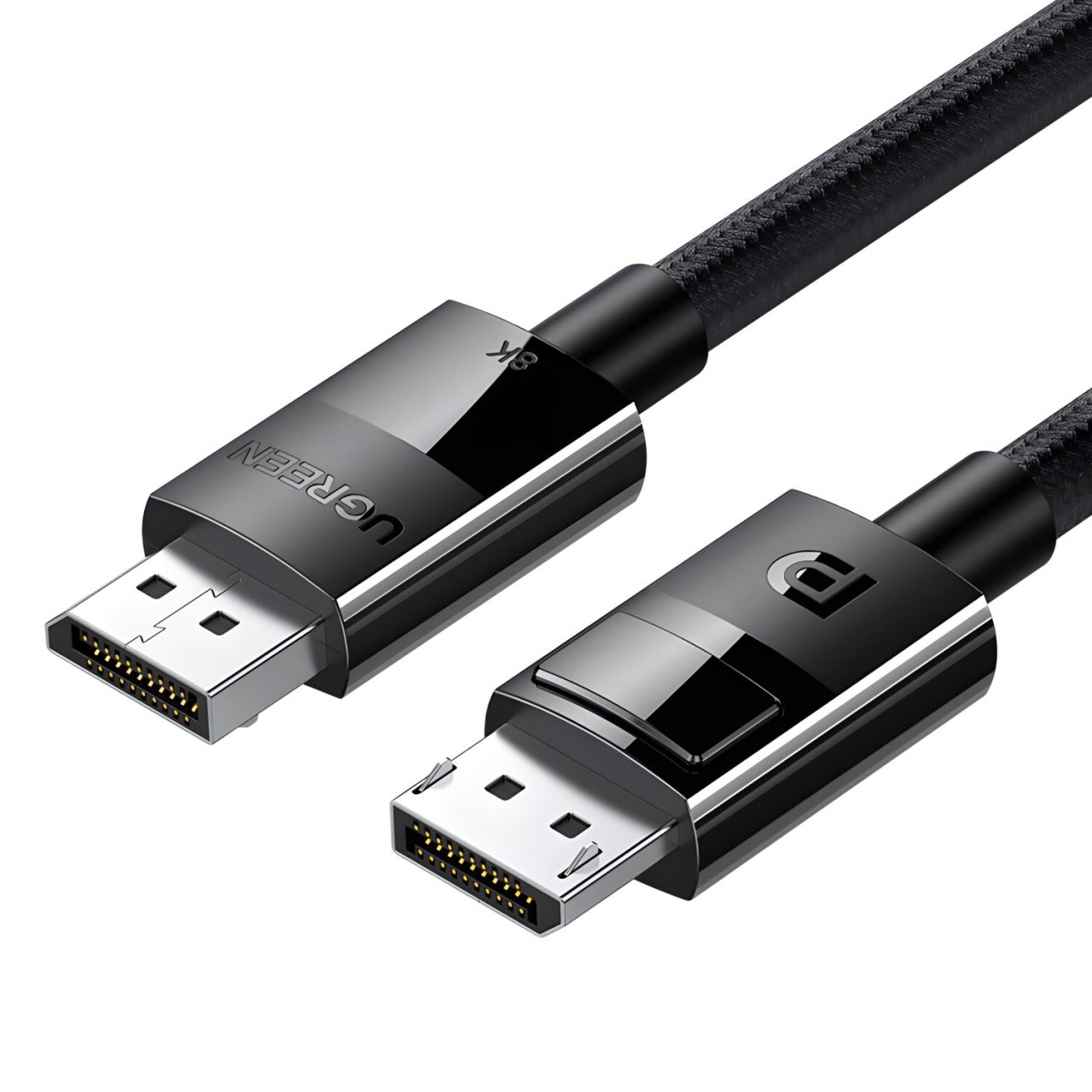 UGreen DP114 8K DisplayPort Male to Male Braided Cable 2m