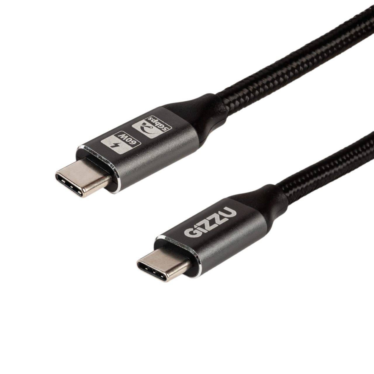 Gizzu 60W 5Gbps Type-C 2m Cable