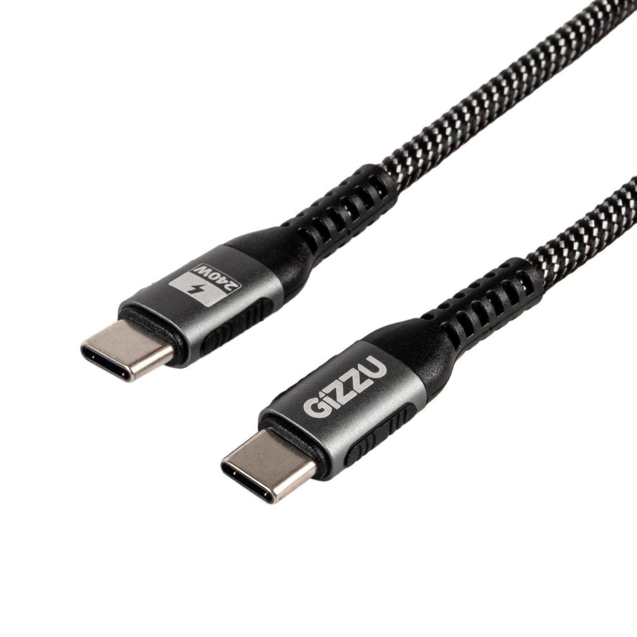 Gizzu 240W 480Mbps Type-C 2m Cable