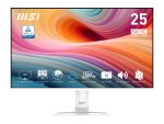 MSI PerfectEdge PRO MP251W E2 24.5" FHD IPS Office Monitor - White