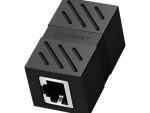 UGreen RJ45 1Gbps Ethernet Cable Extender Adapter - Black