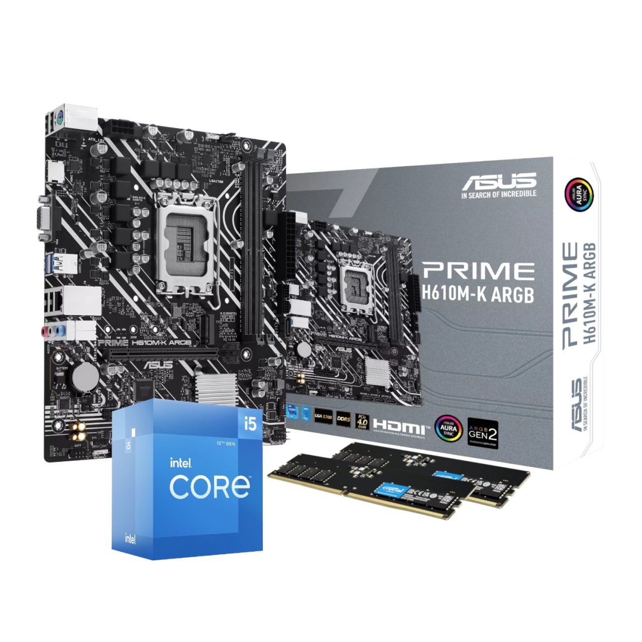PCBuilder Intel Core i5-12400 LEVEL UP Core Upgrade Kit
