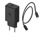 Motorola TurboPower 30W USB-C Charger With 1m Cable (Black)