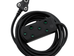 Ellies Side by Side Heavy Duty Extension Lead-3M-BK