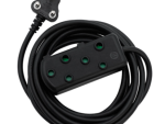 Ellies Side by Side Light Duty Extension Lead-3M-Black