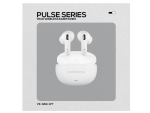 Volkano Pulse Series True Wireless Earphones with Charging Case - Whit