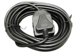 Acconet Extension Cord - Double Coupler, 16Amp, 10 Meter, Black