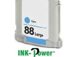 InkPower Generic Replacement For HP88XL C9391A Cyan Ink