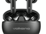 Volkano Pulse Series True Wireless Earphones with Charging Case - Blac