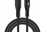 Pro Bass Fuse Series 1m Type-C to Type-C Cable- Black