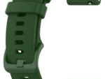 Universal Silicone 22mm Watch Strap - Green