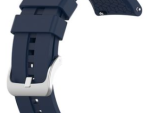 Universal Silicone 22mm Watch Strap - Blue