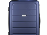 Travelwize Maple ABS 85cm 4-Wheels Spinner Luggage Navy