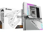Gigabyte B650E AORUS STEALTH ICE AMD B650 Ryzen Socket AM5 ATX Desktop Motherboard