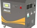 Mecer 2kW 12V pure sinewave Inverter with 2x 100Ah battery -solar charge